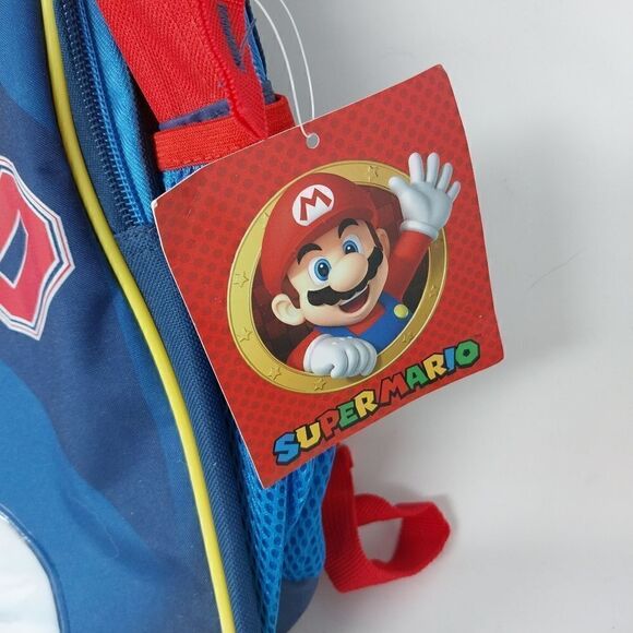 NWT. Super Mario Backpack. 17" backpack. - Picture 4 of 14